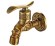 Кран для бани Bronze De Luxe 21974/2 бронза