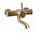 Настенный смеситель для раковины Bronze De Luxe Windsor 10112 бронза