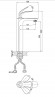 Высокий смеситель для раковины D&K Venice.Gondola DA1022041