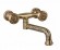 Настенный смеситель для раковины Bronze De Luxe Royal 10113 бронза
