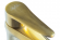 Смеситель для раковины Псм-Профсан Steel PSM-303-5 нержавеющая сталь золото